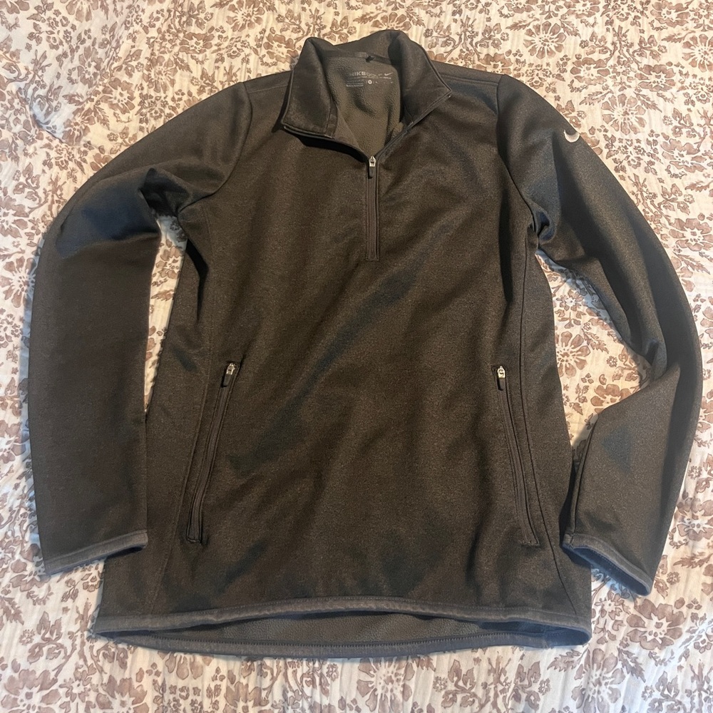 Nike Golf Black Thermal Zip